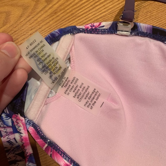 Floral pattern bikini top - Picture 4 of 5